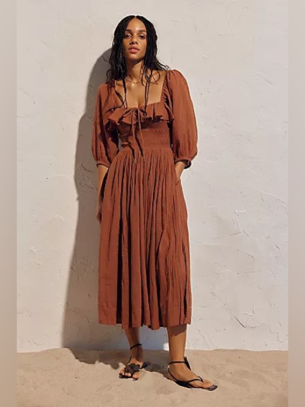NWT Free People Oasis Midi Dress Size S
